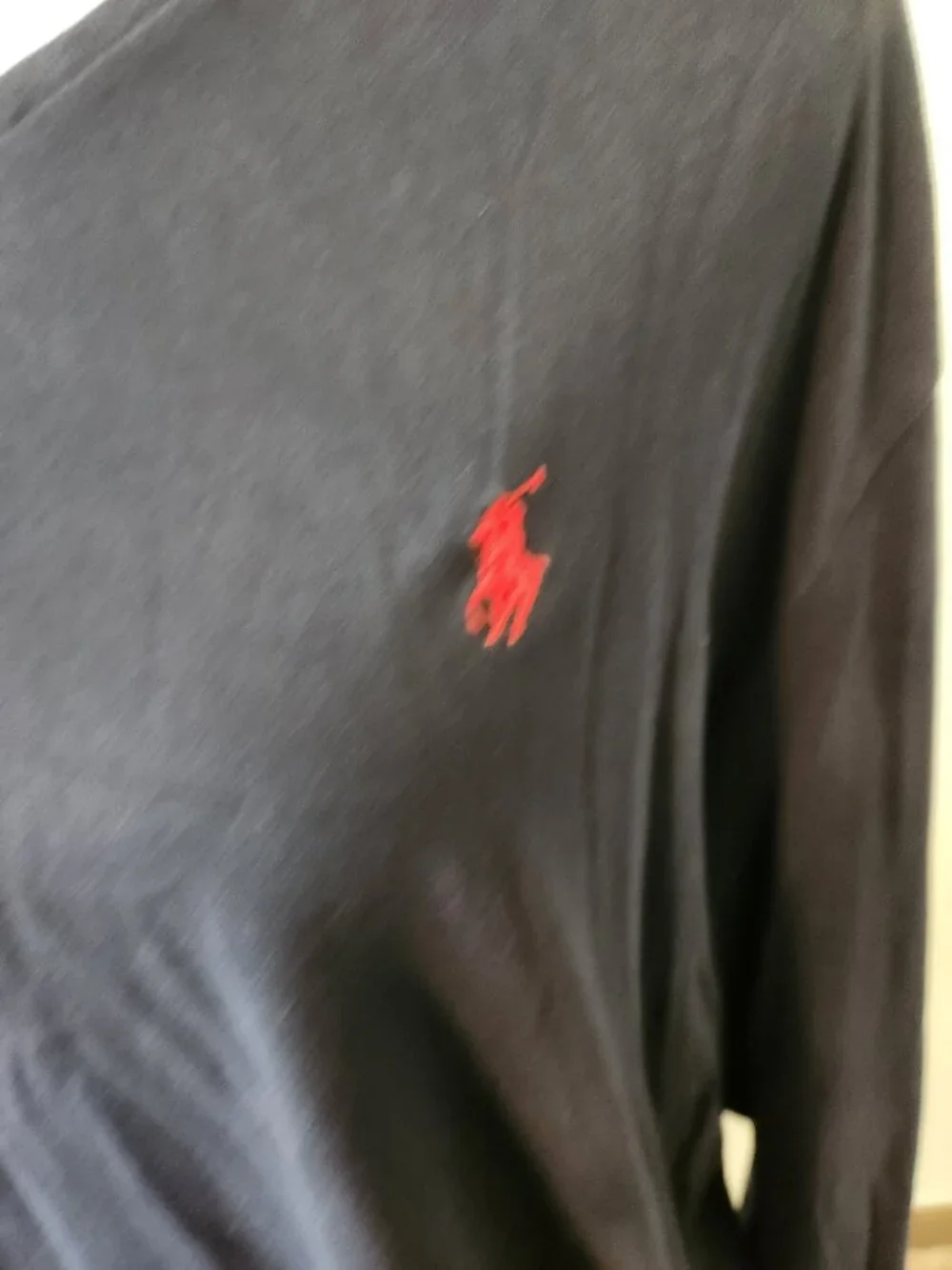 Men's Ralph Lauren Polo, V-Neck, Long Sleeve T-Shirt